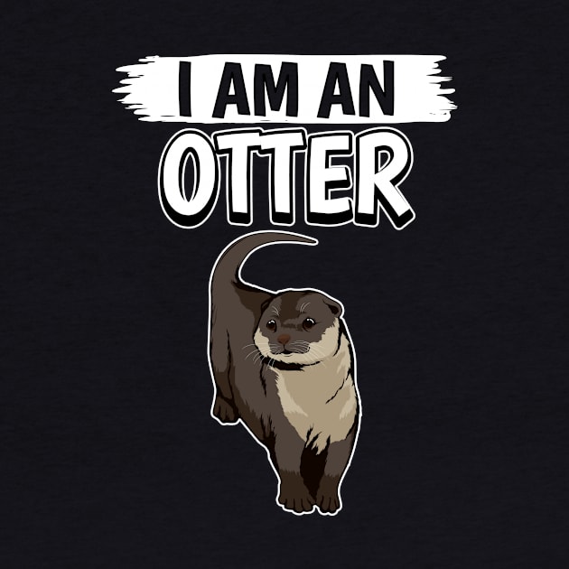 Sea Otter I Am An Otter by TheTeeBee